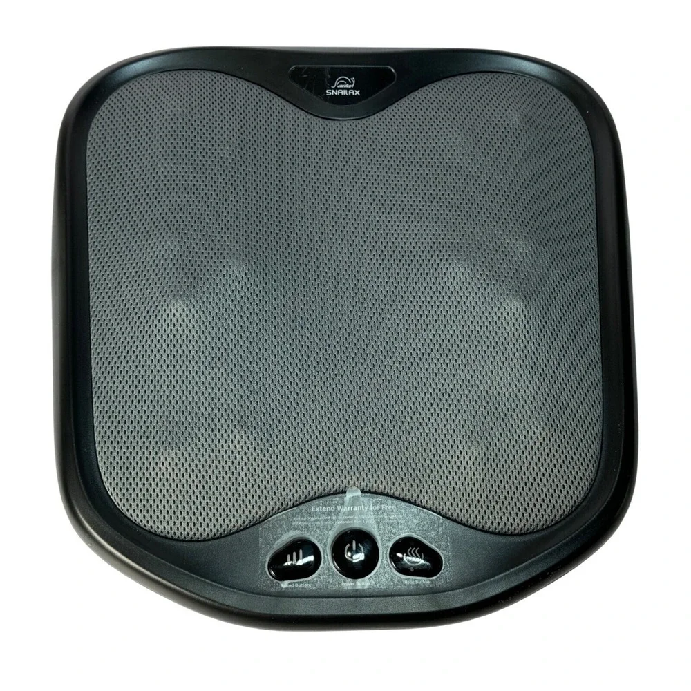 Snailax SL593 Shiatsu Foot Massager‎ Heat Deep Kneading Pain Relief Open Box